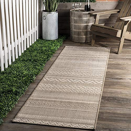 Nuloom Erlinda Tribal Alfombra De Corredor Para Interior/ext