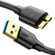Comprar Cable Ugreen USB 3.0 a micro USB tipo B, 50 cm, color negro