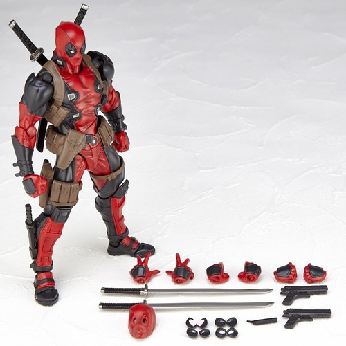 Imagen 3 de 6 de Deadpool Crazy - Figura De Pvc