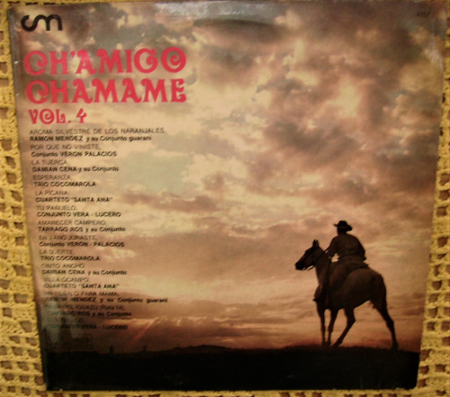 Ch'amigo Chamame Vol. 4 - Lp Vinilo Promo Tarrago Ros Veron
