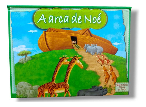 Livro Pop-up Bíblico Maquete A Arca De Noé C P B 3d