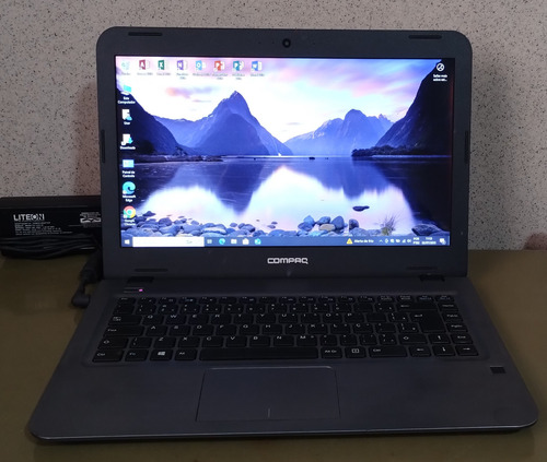 Notebook Compaq Presario Cq-17/ Ssd 160gb/ Ram 4gb/ Ok! Preto (Usado)