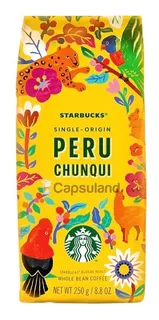 Nuevo! Cafe En Grano Starbucks Peru Chunqui 250g Ed Limitada