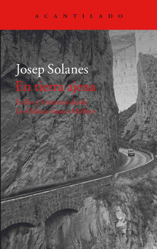 Libro En Tierra Ajena - Solanes, Josep