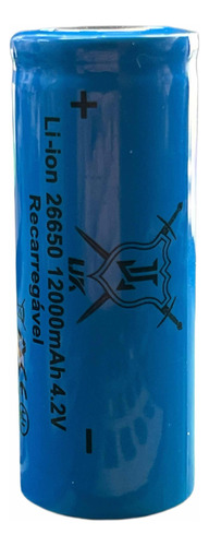 Pila Recargable Batería Li-ion 26650 12000 Mah 4.2v