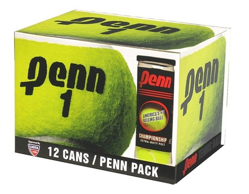 36 Pelotas De Tenis Frontenis Penn Head  12 Pack