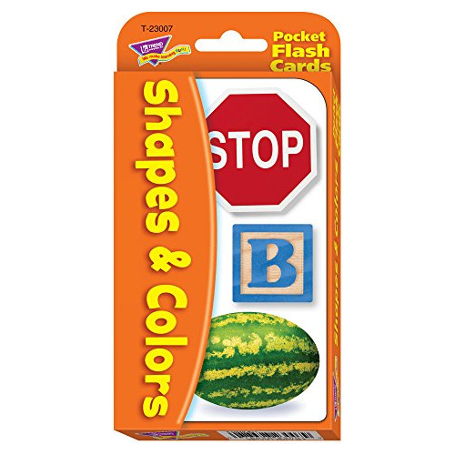 Tarjeta Didactica - Colors & Shapes Flash Cards