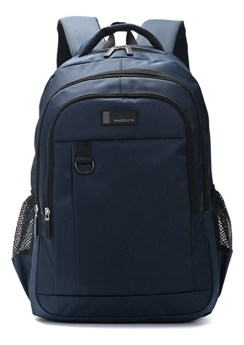 Mochila Wanderlust Urban Mode Portanotebook Compartimento Ct Azul Marino