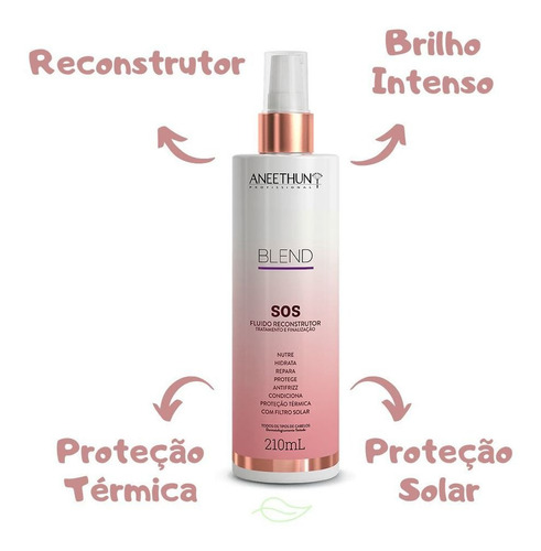 Protetor Térmico Linha A E Reconstrutor Sos Blend Aneethun