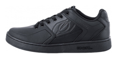 Zapatilla Oneal Pinned Flat Plataforma Bicicleta Negro