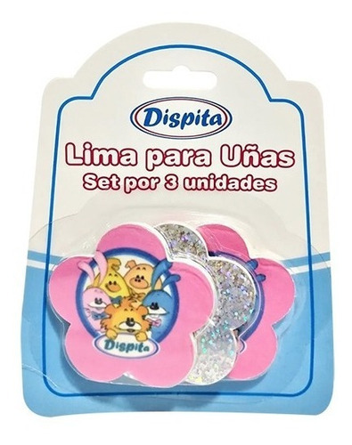 Lima Dispita Trebol X 3 Unidades Para Bebe Color Rosa