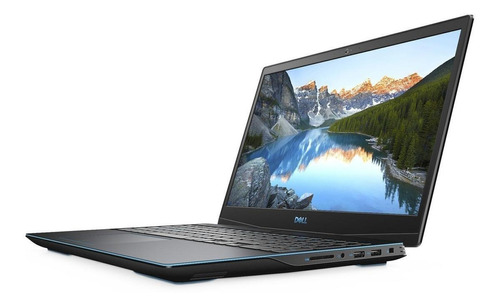 Notebook gamer  Dell G3 3500 negra 15.55", Intel Core i7 10750H  16GB de RAM 512GB SSD, NVIDIA GeForce RTX 2060 144 Hz 1920x1080px Windows 10 Home