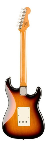 Guitarra eléctrica Fender Vintera '60s Stratocaster de aliso 3-color sunburst brillante con diapasón de granadillo brasileño