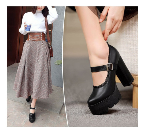 Shaoke Zapatos Impermeables De Mujer Con Cordones Y