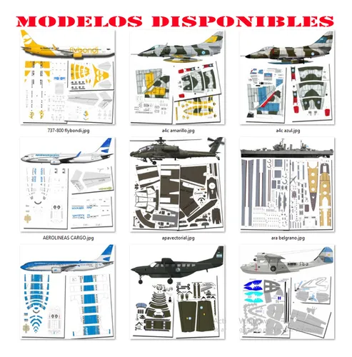 J-20 Escala 1,72 Papercraft Sencillo