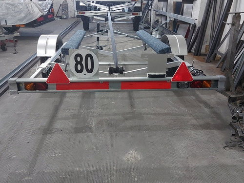 Trailer Homologado Para Lancha Semirrigido Moto De Agua Bote