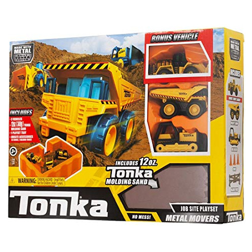 Tonka De Metal Motores Sitio De Trabajo Parque Infantil