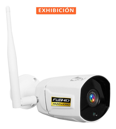 Imagen 1 de 10 de Camara Wifi Ip Full Hd Fija Exterior Seguridad Rem-4231d9