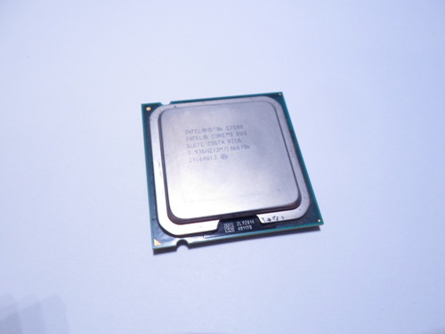 Imagem 1 de 2 de Processador Intel Core2duo E7500 - 2.9ghz/3m/1066/06 Slgte