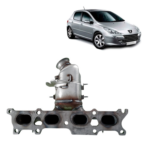 Coletor Catalisador Citroën C5 X7 Ds4 Peugeot 307 407 Novo
