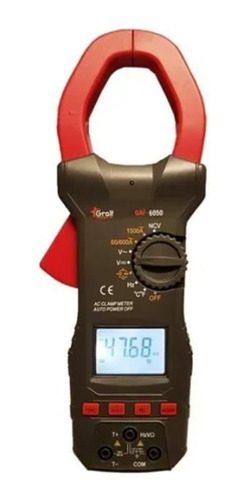 Imagen 1 de 2 de Pinza amperimétrica digital Gralf GAF-6050 1500A