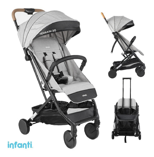 Cochecitos Bebe Infanti Ultraliviano Plegado C3 Babymovil 