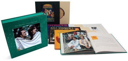 Ravi Shankar, George Harrison - Collaborations, Box 3cds+dvd