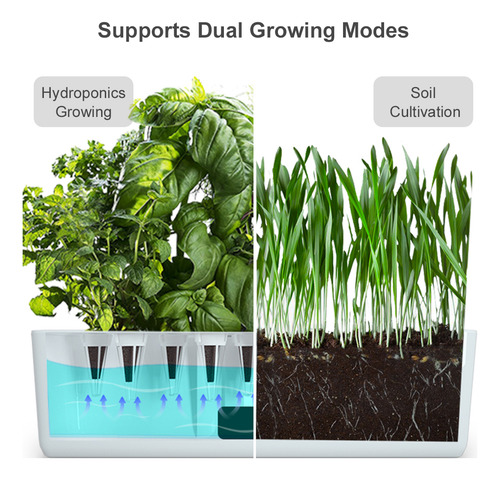Kit Hydroponics Gg System Para Jardín De Hierbas Para Inter