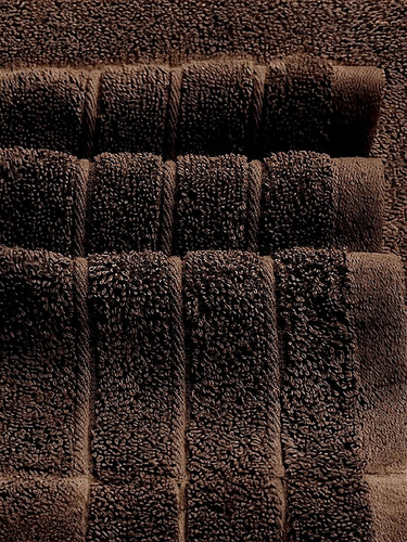 Toalla Extra Larga 170x80, 100% Algodón Mexicano, Si Seca Chocolate/café Lisa