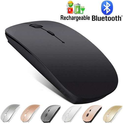 Mouse Inalambrico Recargable Silencioso Tienda Cod 2740