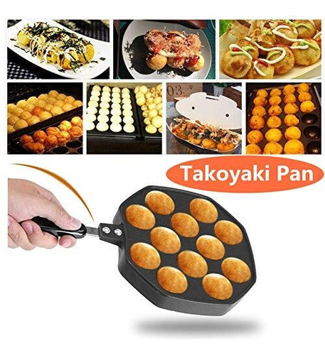 Sartén Para Parrilla Takoyaki, Molde Para Hornear Panqueques