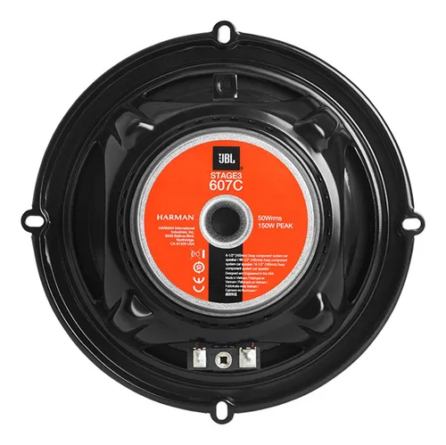 Sistema De Componentes De Audio Para Coche Jbl Stage 3607c 6