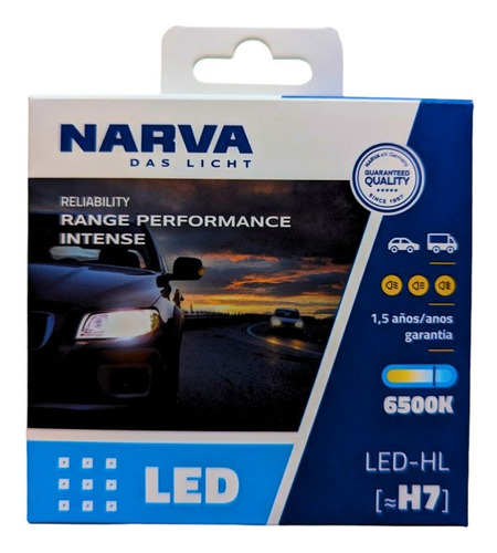 Ampolletas Led H4 H7 H1 H11 9006 Narva  Range Perform 12/24v