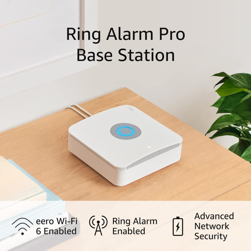 Ring Alarm Pro Base Station Con Router Eero Wi-fi 6 Integrad