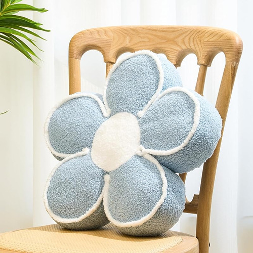 Almohada Con Forma De Flor, Cojín De Suelo, Bonito Cojín De