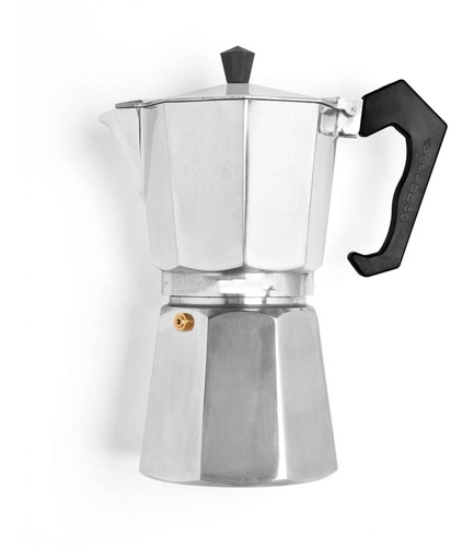 Cafetera Express Volturno Classica Aluminio 12 Pocillo 780cc