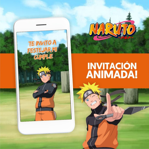 Video Invitación Animada - Naruto