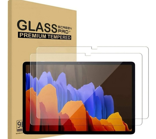 Pack 2 Laminas Vidrio Templado Para Galaxy Tab S9 Plus 12.4