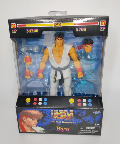 Jada Toys Ultra Street Fighter Ii Ryu 15cm Sin Abrir (Usado)