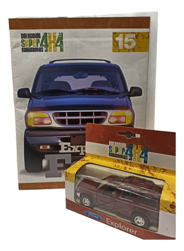 Coleccion El Tiempo  Camionetas 4x4 Ford Explorer  