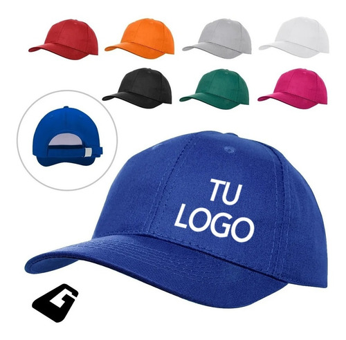 Gorra Gabardina T168 X12 Logo Estampado Incluido | Giveaway