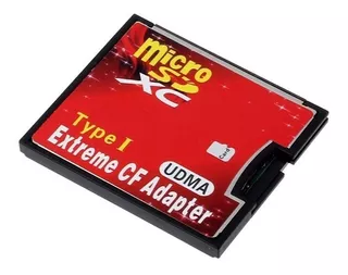Adaptador Compact Flash Tipo I Cf Micro Sd