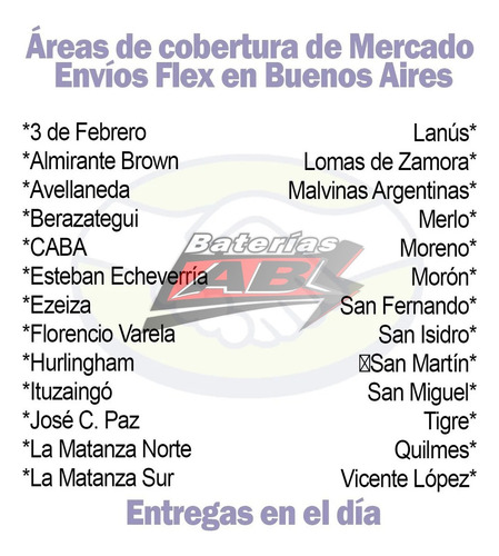 Bateria Para Auto 12x75 Sermat Reforzada Envios S/cargo