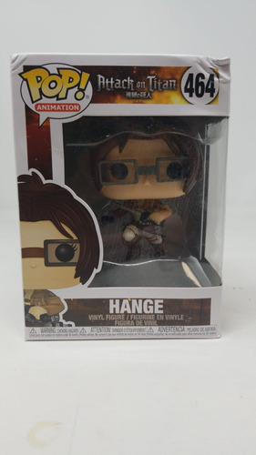 Funko Pop Attack Of Titan Hange Caja Con Detalle