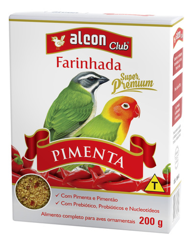 Alcon Club Farinhada C/ Pimenta E Pimentão 200g Trinca Ferro