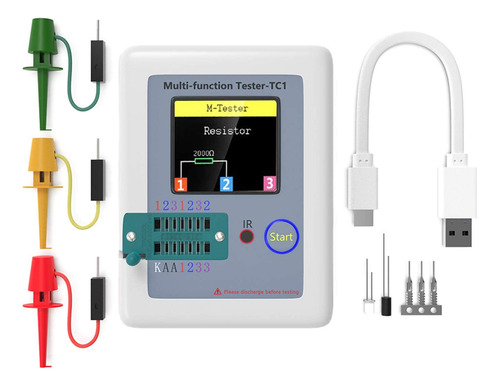 Medidor De Transistor, Aideepen Lcr-tc1 Multifuncion, Resist