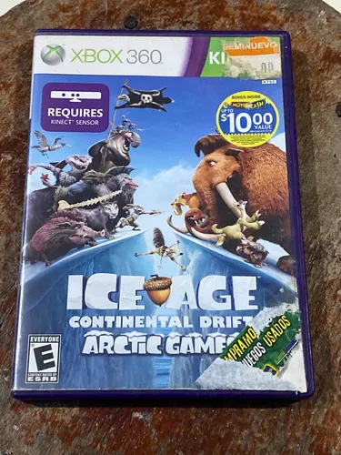 Ice Age Continental Drift Xbox 360 Original, Jogo de Videogame Xbox 360  Kinect Usado 92086280