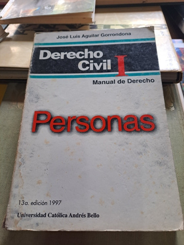 Derecho Civil 1 Personas, José Aguilar