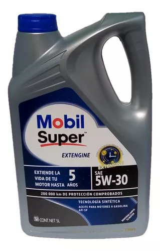 Garrafa de Aceite Multigrado Sintético SAE 5W-30 Mobil 1