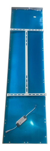 19x Painel Retangular 30x120 Sobrepor 48w Alumínio 1*linha